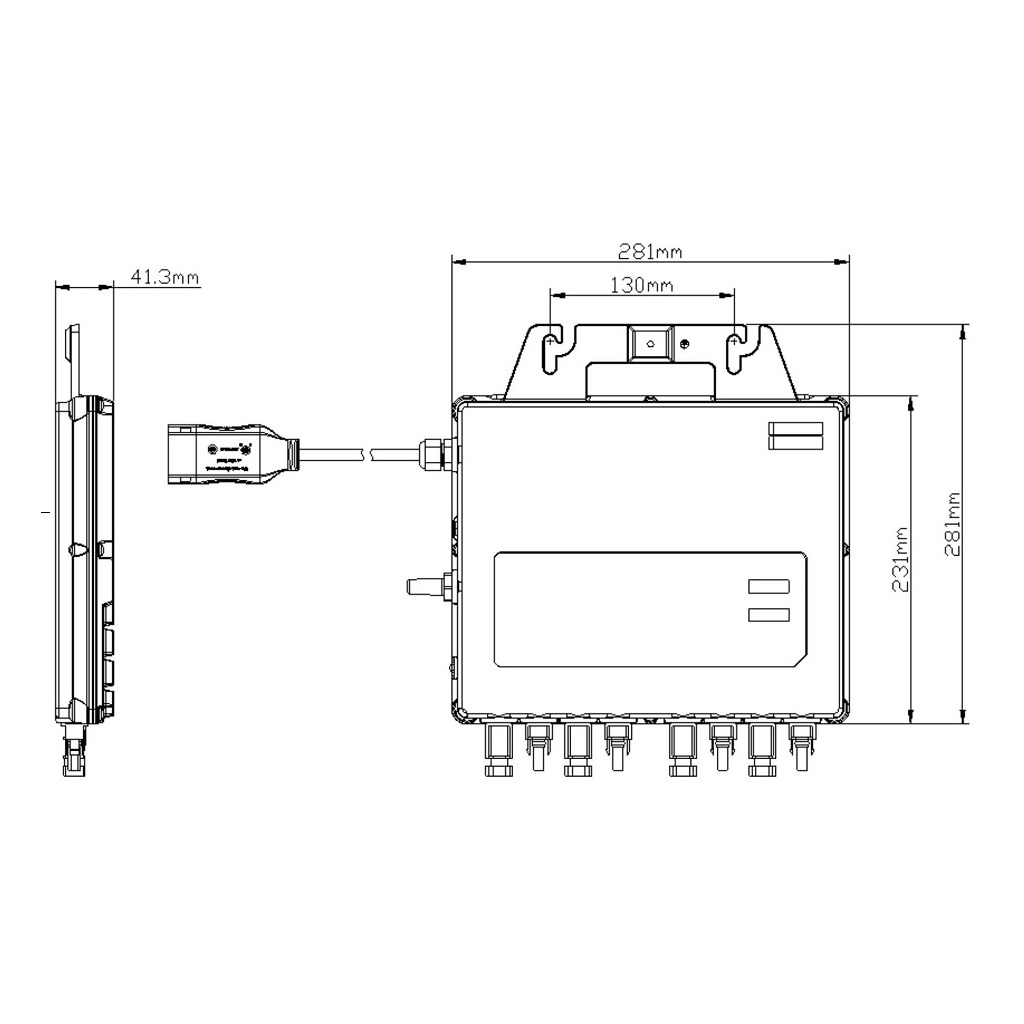 APsystems QS1 Mikrowechselrichter | ledtreppe
